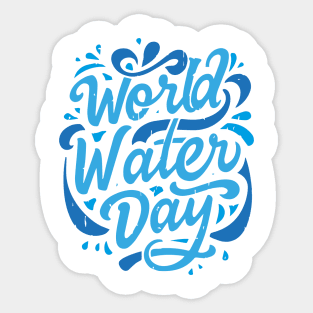 World Water Day – March Sticker